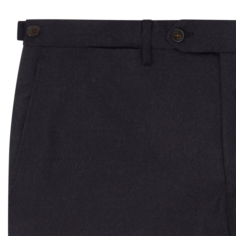 FLANNEL TROUSERS - CHARCOAL