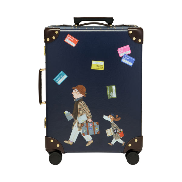DAKS X GLOBE TROTTER X MR SLOWBOY COLLABORATION 4 WHEEL CARRY-ON CASE
