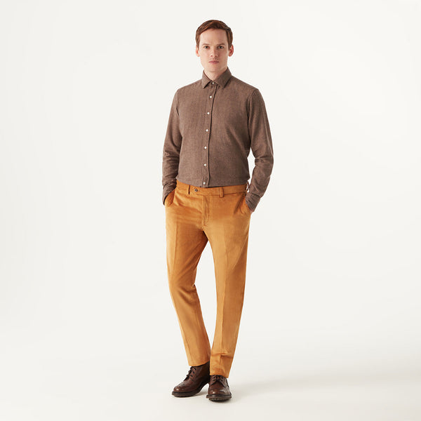 TWICKENHAM CORDUROYS - LIGHT BROWN – DAKS