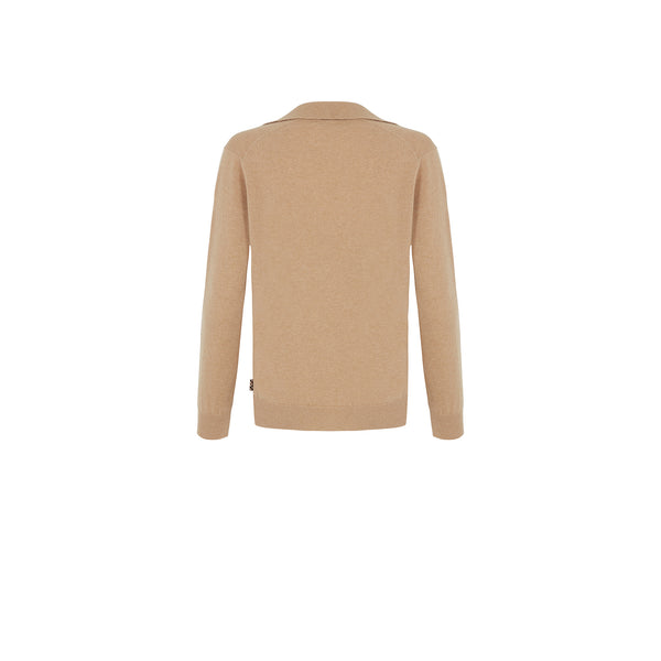 POLO COLLAR CASHMERE JUMPER – DAKS