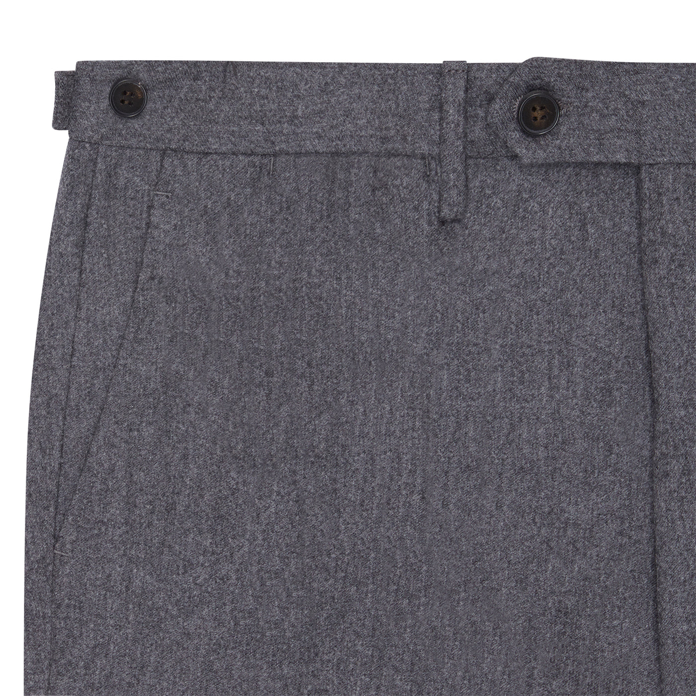 Gray flannel trousers sale