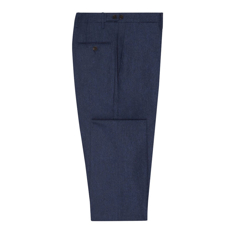 FLANNEL TROUSERS - ROYAL BLUE