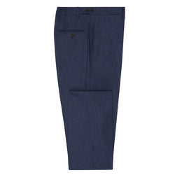 FLANNEL TROUSERS - NAVY