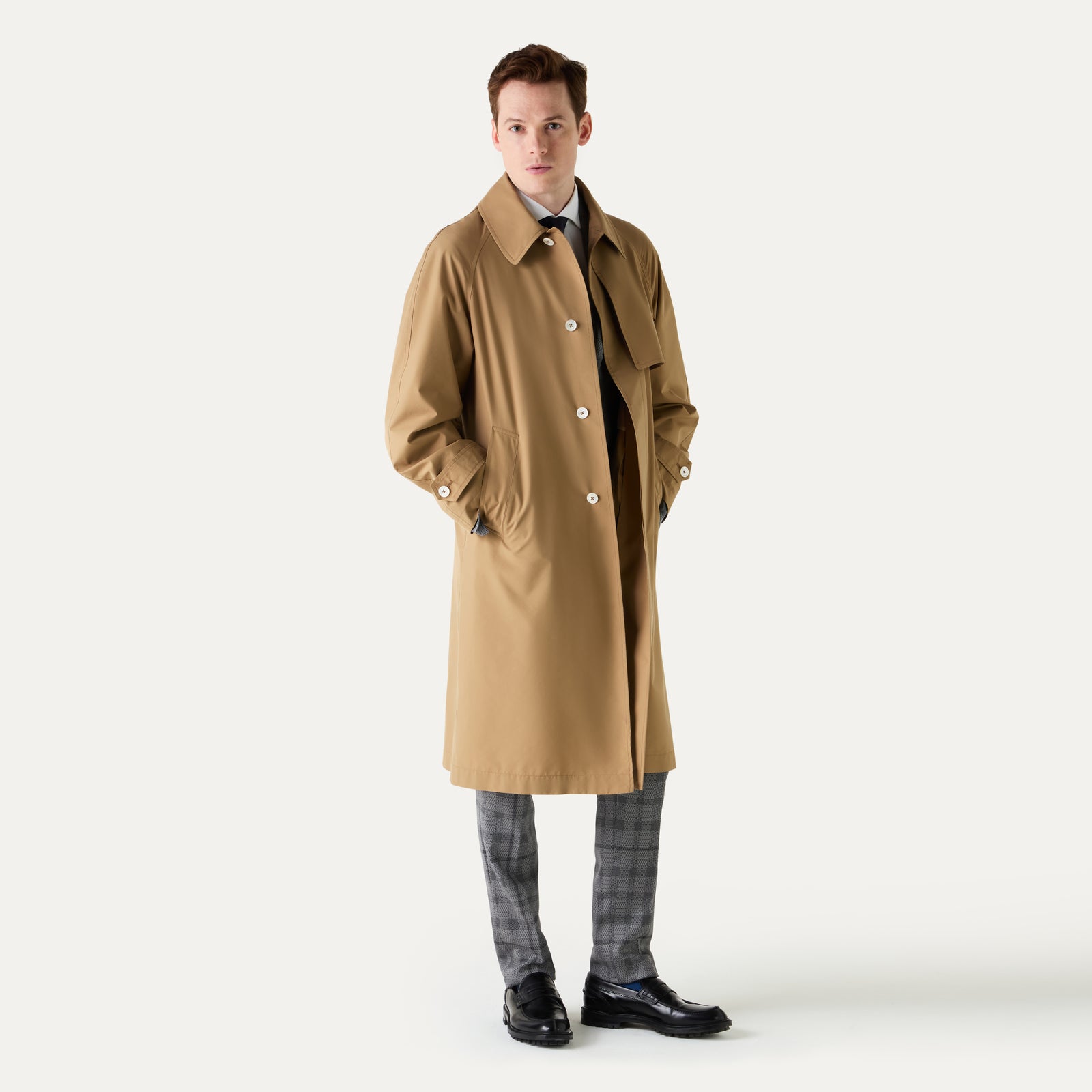 【FLAREUP】Oversized Raglan Trench Coat UNISEX RAGLAN SLEEVE OVERSIZED TRENCH – DAKS