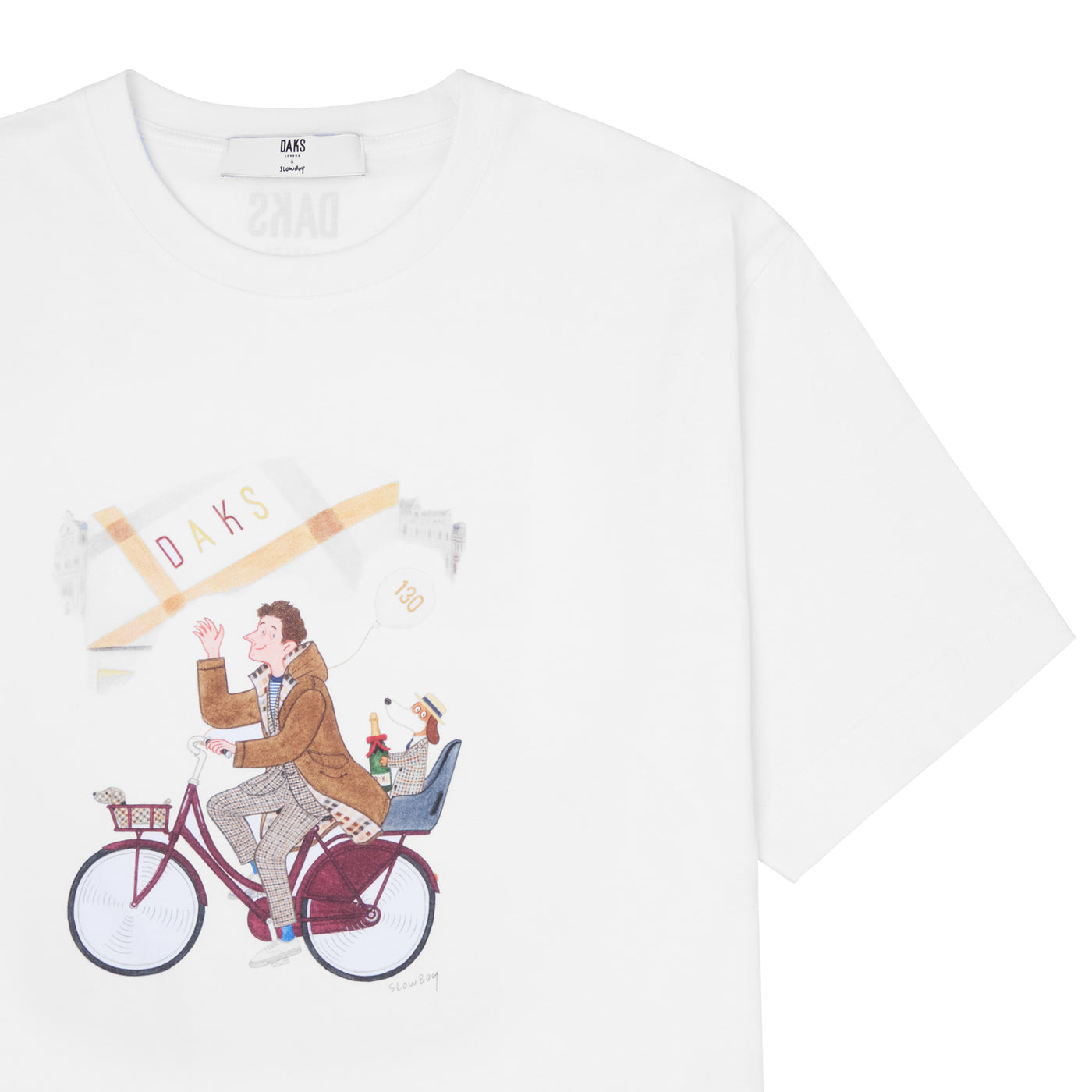DAKS X MR SLOWBOY T SHIRT 'PICCADILLY'