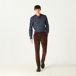 BROWN CORD TROUSERS