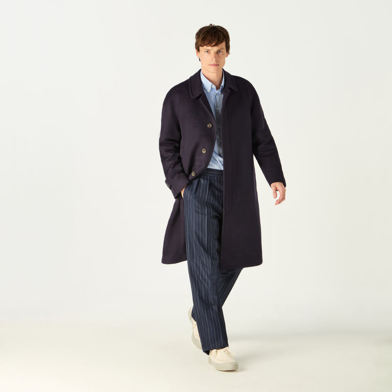 KENSINGTON OVERCOAT NAVY BLUE