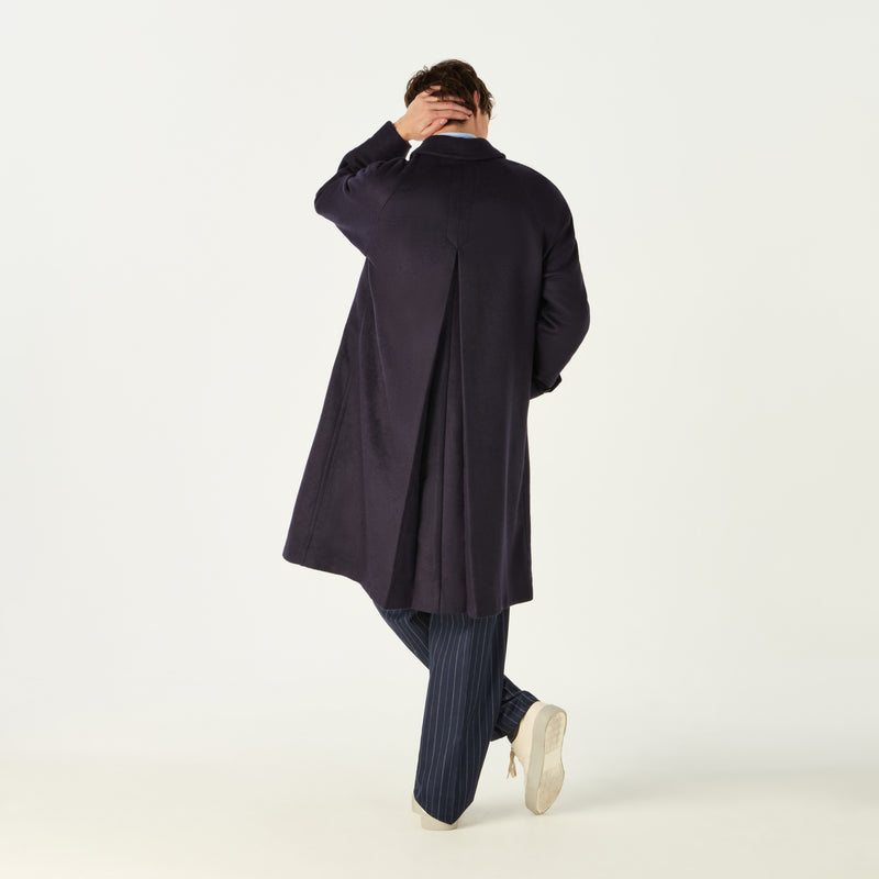 KENSINGTON OVERCOAT NAVY BLUE