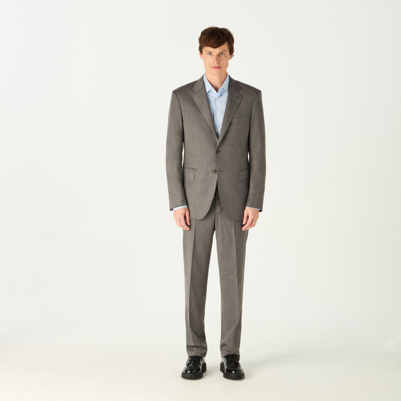 SINGLE BREASTED MID GREY SUIT