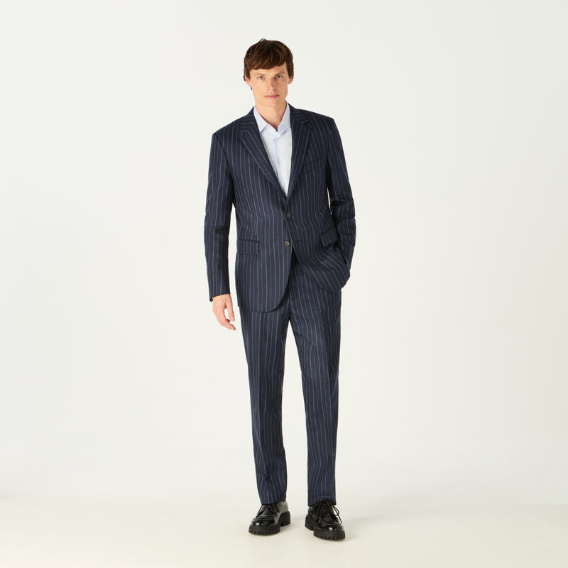 SINGLE BREASTED PINSTRIPE SUIT – DAKS