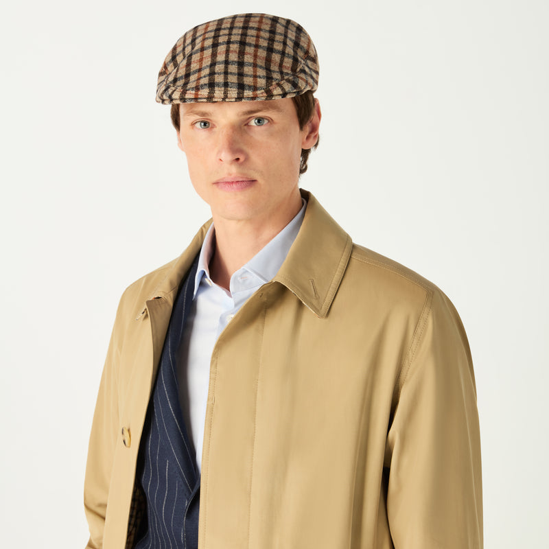 LOCK & CO FLAT CAP - HOUSE CHECK