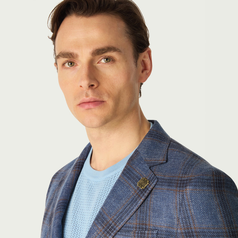 CLASSIC BLAZER - LARGE WINDOWPANE