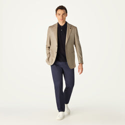 FLAT FRONT CLASSIC CHINO - NAVY