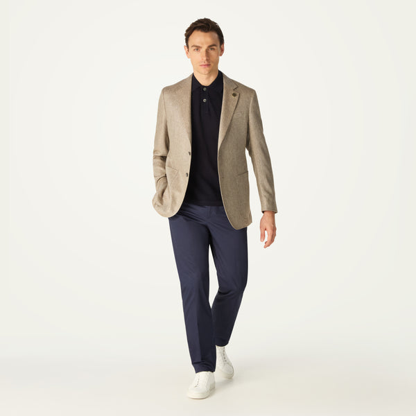 FLAT FRONT CLASSIC CHINO - NAVY