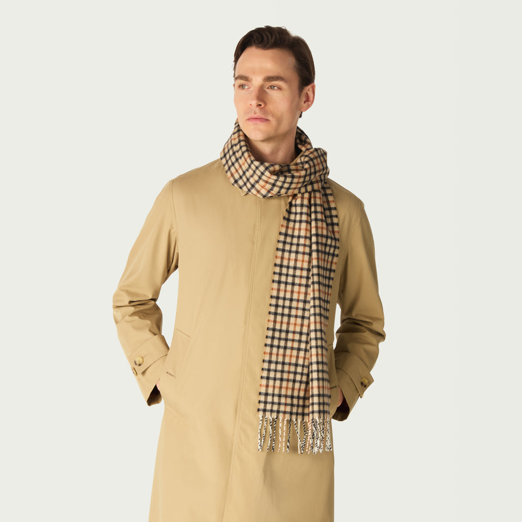 JURA HOUSECHECK SCARF – DAKS