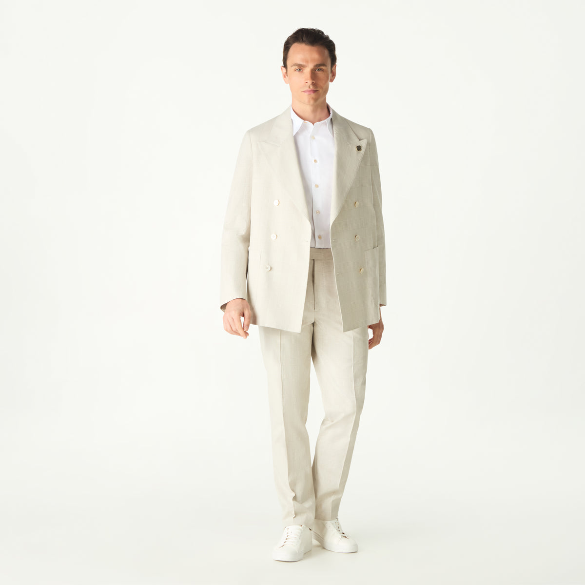 SINGLE BREASTED PINSTRIPE SUIT – DAKS