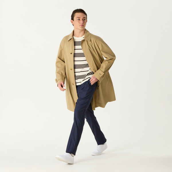 ANNIVERSARY CHECK WOOL OVERCOAT – DAKS