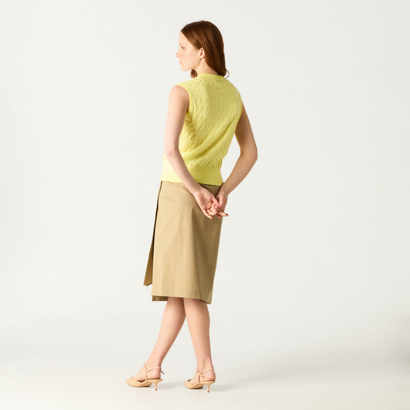 WRAPPED TRENCH SKIRT – DAKS