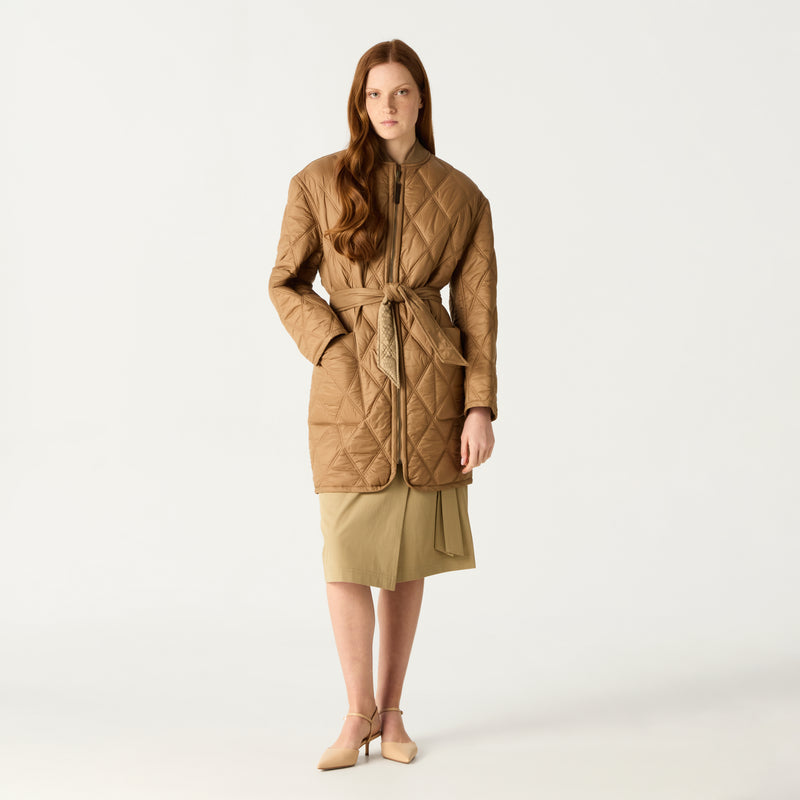 DIAMOND QUILTED REVERSIBLE OVERSIZED JACKET – DAKS
