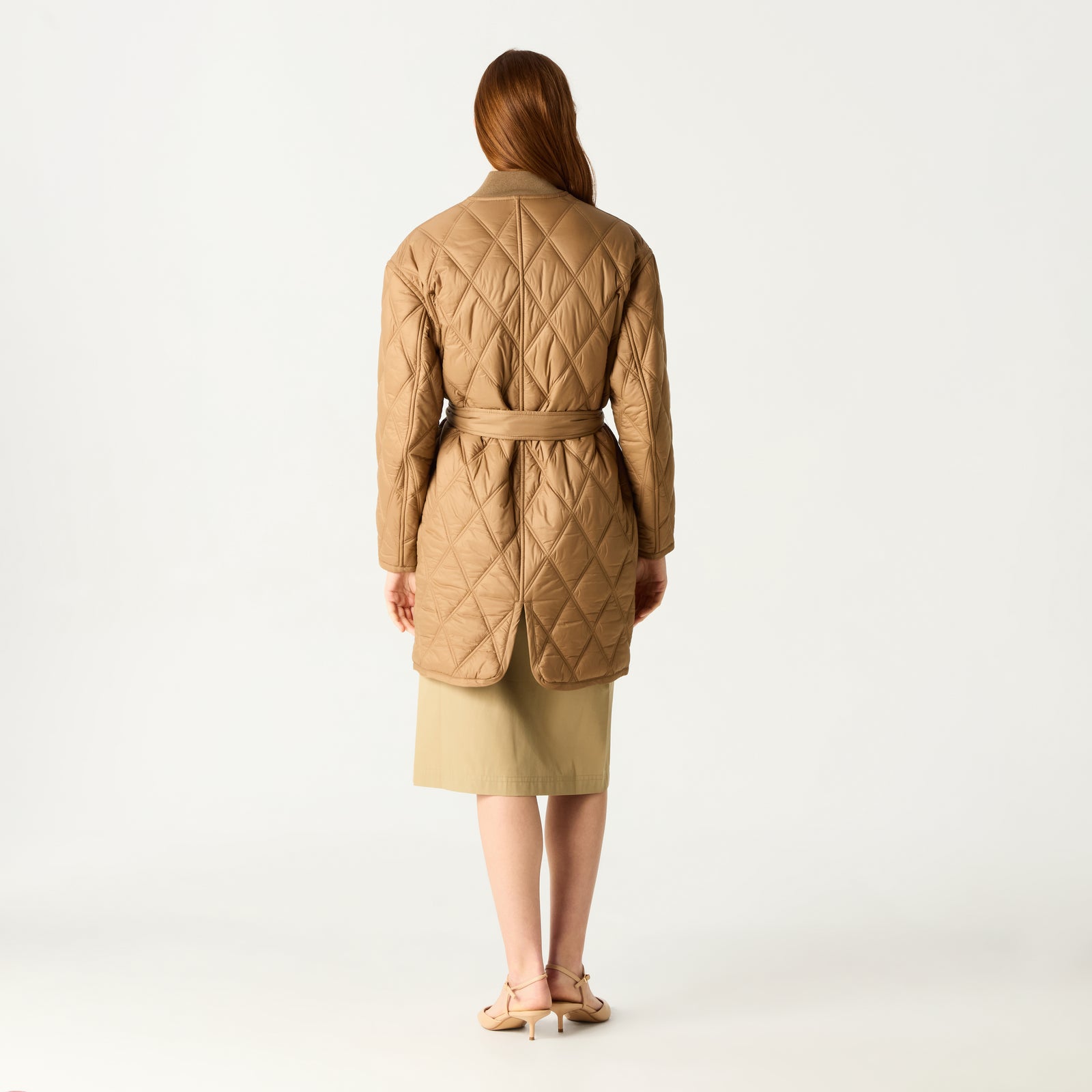 DIAMOND QUILTED REVERSIBLE OVERSIZED JACKET – DAKS