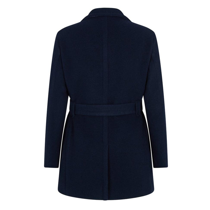 BELTED WOOL PEACOAT