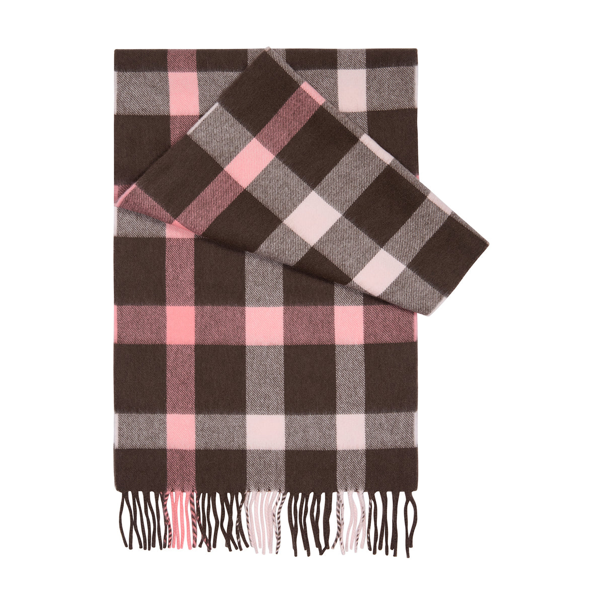 INTERLOCKING D SCARF – BLUE – DAKS
