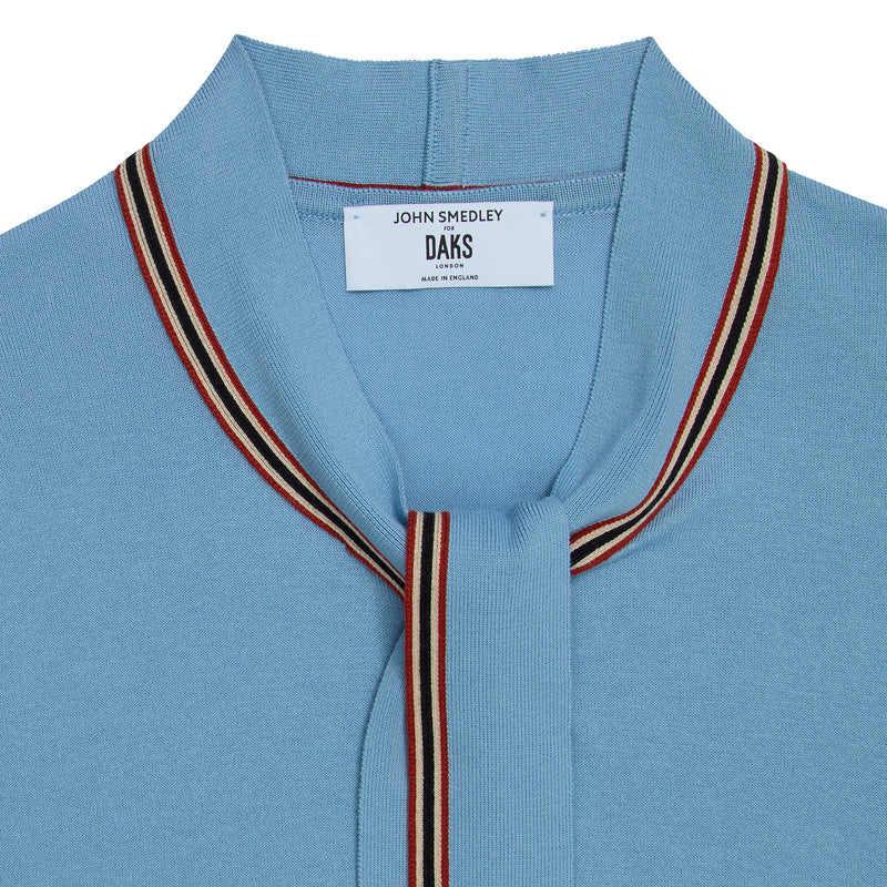 DAKS X JOHN SMEDLEY HOUSE STRIPE TOP