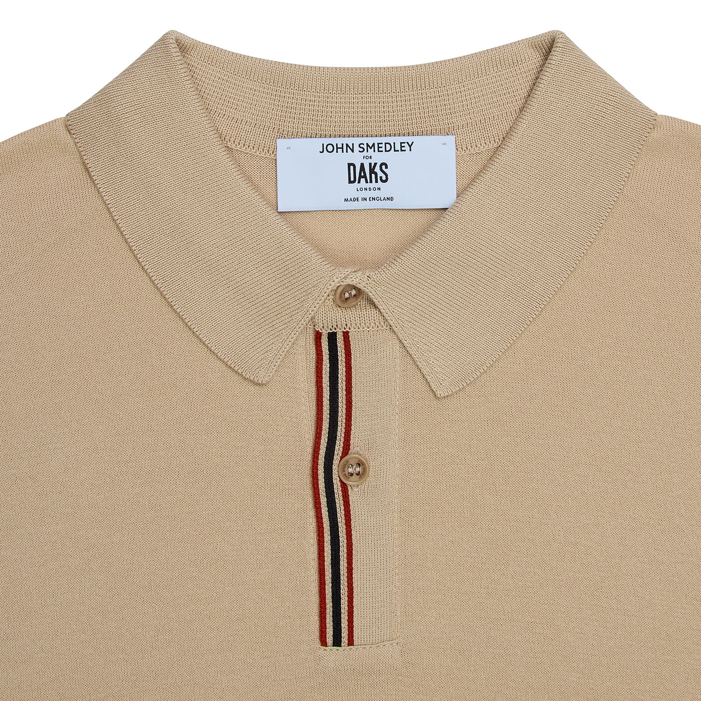トップス JOHN SMEDLEY BARBLY STRIPED T-SHIRT M John Smedley Men's Allan Stripe T-Shirt in Palm/White John