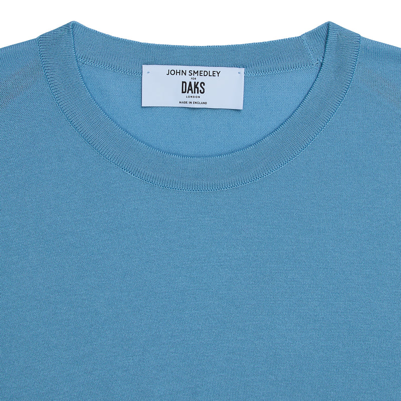 DAKS X JOHN SMEDLEY HOUSE STRIPE T SHIRT