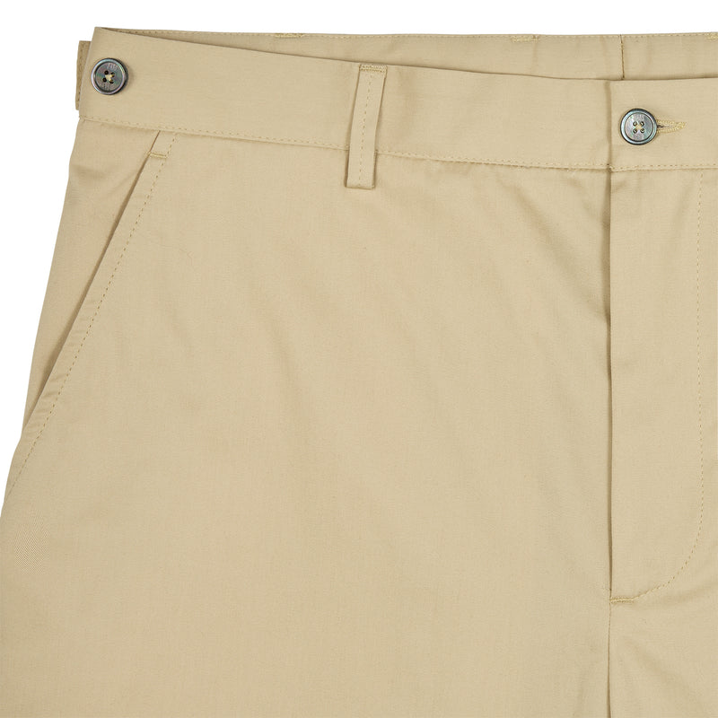 FLAT FRONT CLASSIC CHINO - BEIGE
