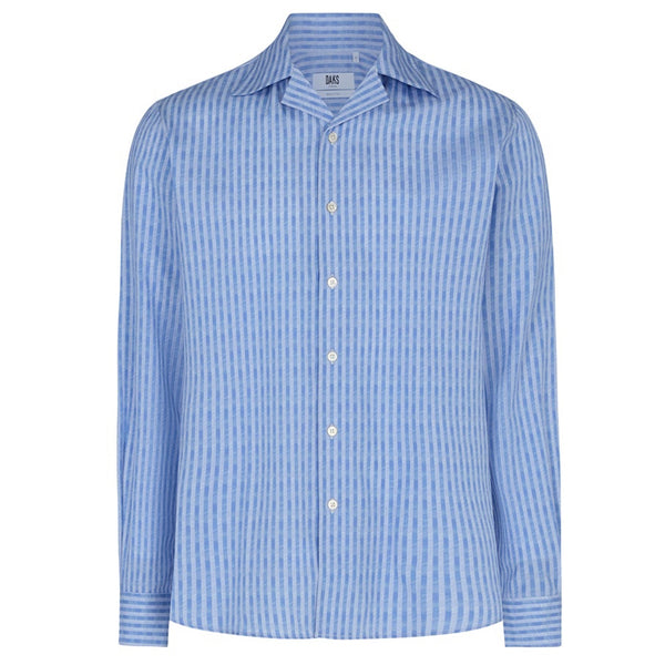 REVERE COLLAR TEXTURED SHIRT