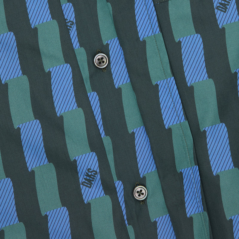 RIBBON PRINT SHORT SLEEVE SHIRT