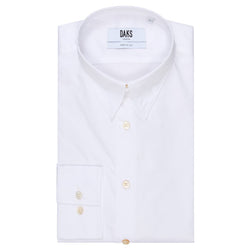 POINTED COLLAR SHIRT - WHITE