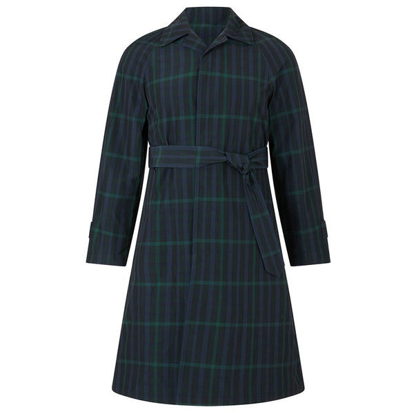 BLACKWATCH BELTED TRENCH