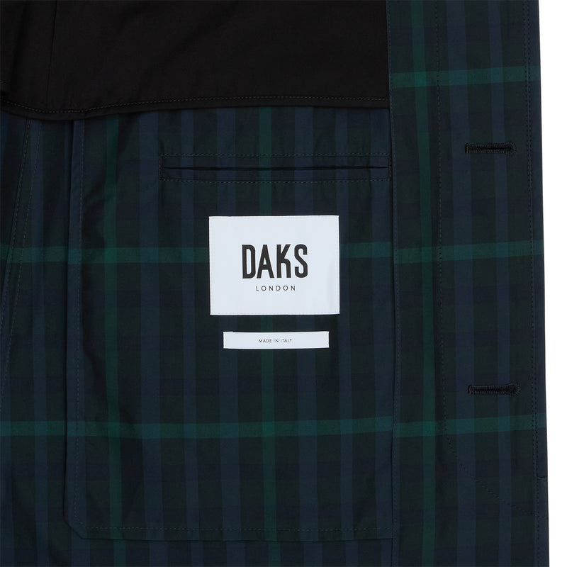 BLACKWATCH BELTED TRENCH