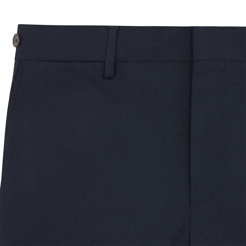 THOMAS WOOL SLIM FIT TROUSER - NAVY