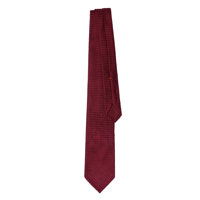 CLASSIC SILK TIE - BURGUNDY