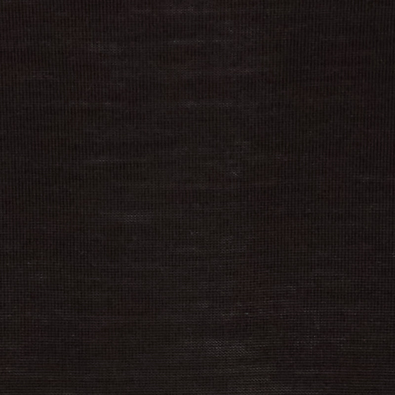 DAKS X JOHN SMEDLEY HOUSE STRIPE ROLL NECK - BROWN