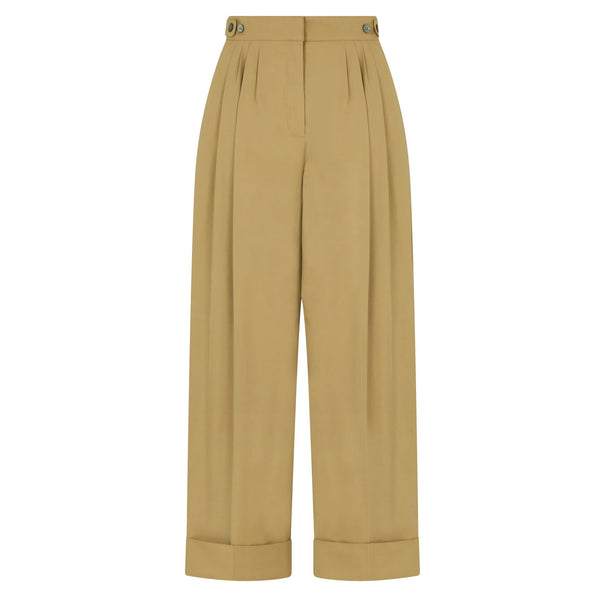 NORA PLEATED FRONT TROUSERS