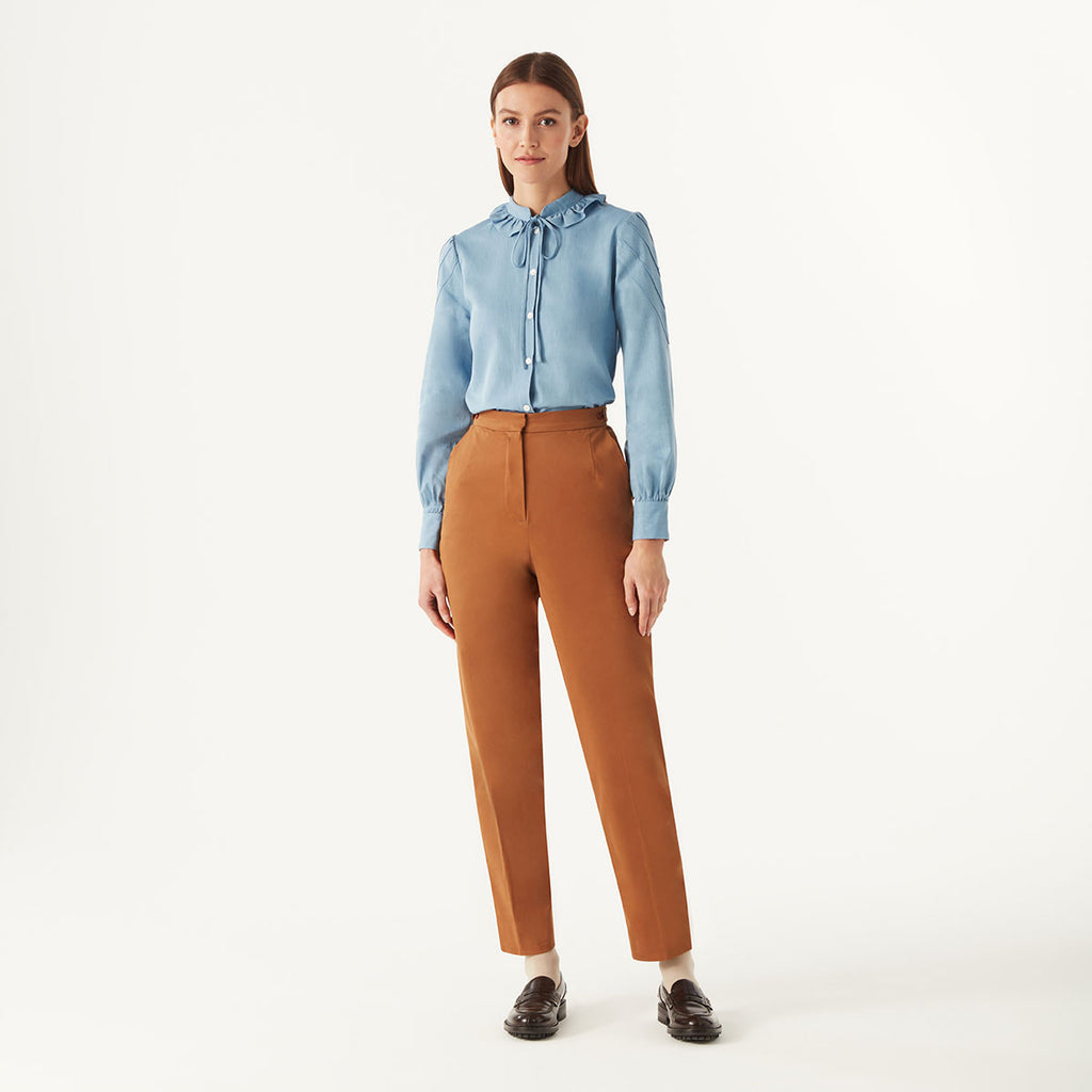 SLEEKER TROUSER - TOBACCO