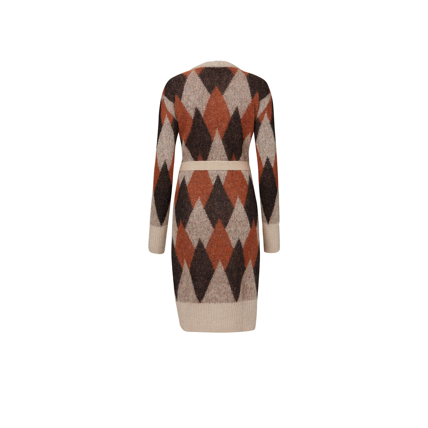 Oversized Argyle Cardigan – DAKS