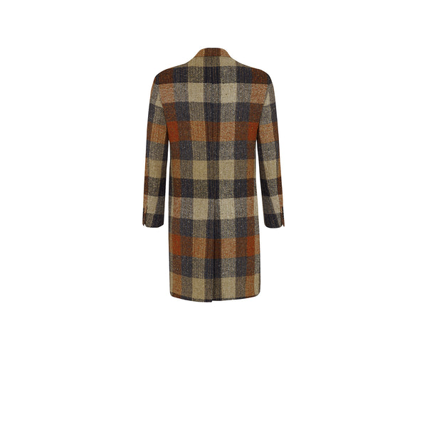 DONEGAL CHECK OVERCOAT