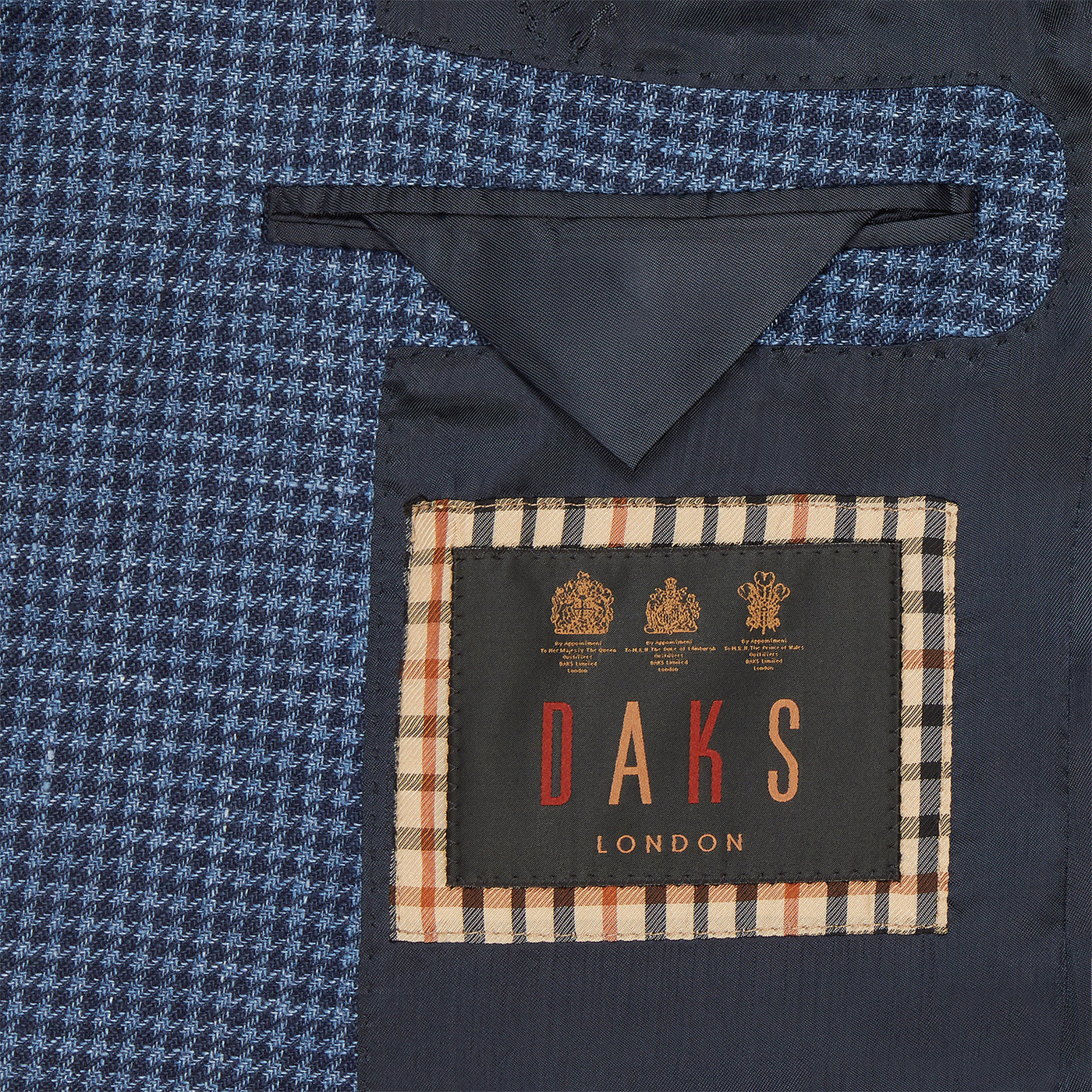JACK - BLUE DOGTOOTH – DAKS