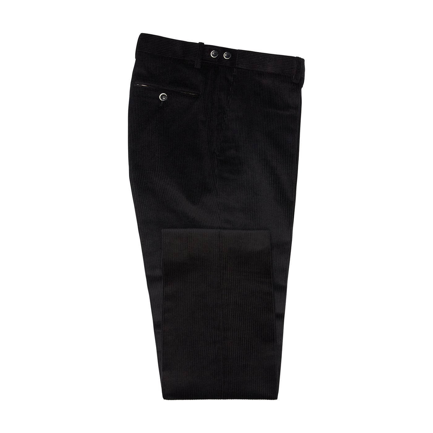 パンツ everyone corduroy belted pants BLACK XL everyone wide