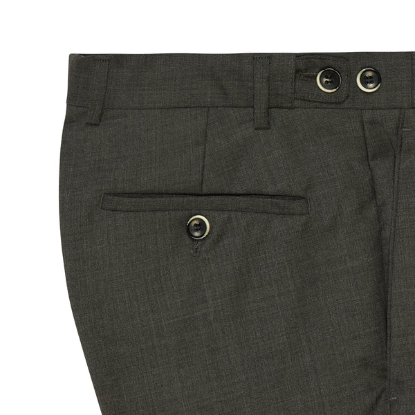 WOOLEN TROUSERS - DARK GREY – DAKS