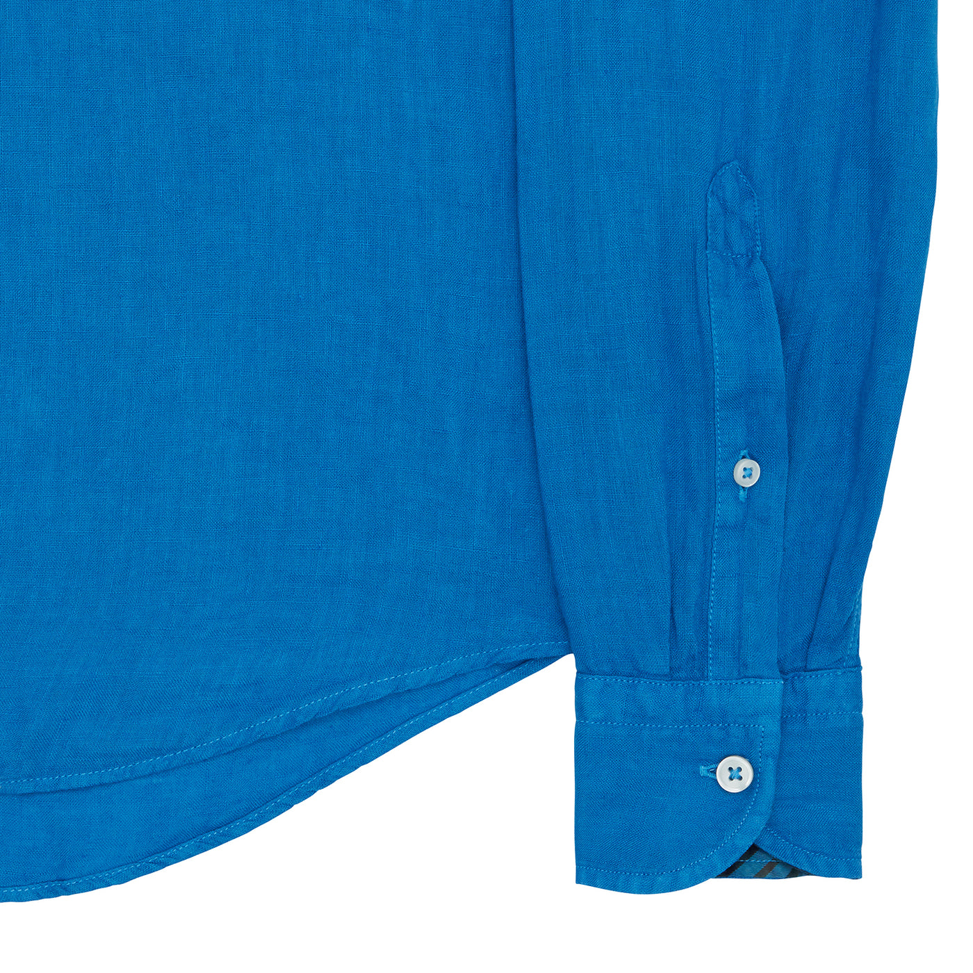 AZURE BLUE LINEN SHIRT – DAKS