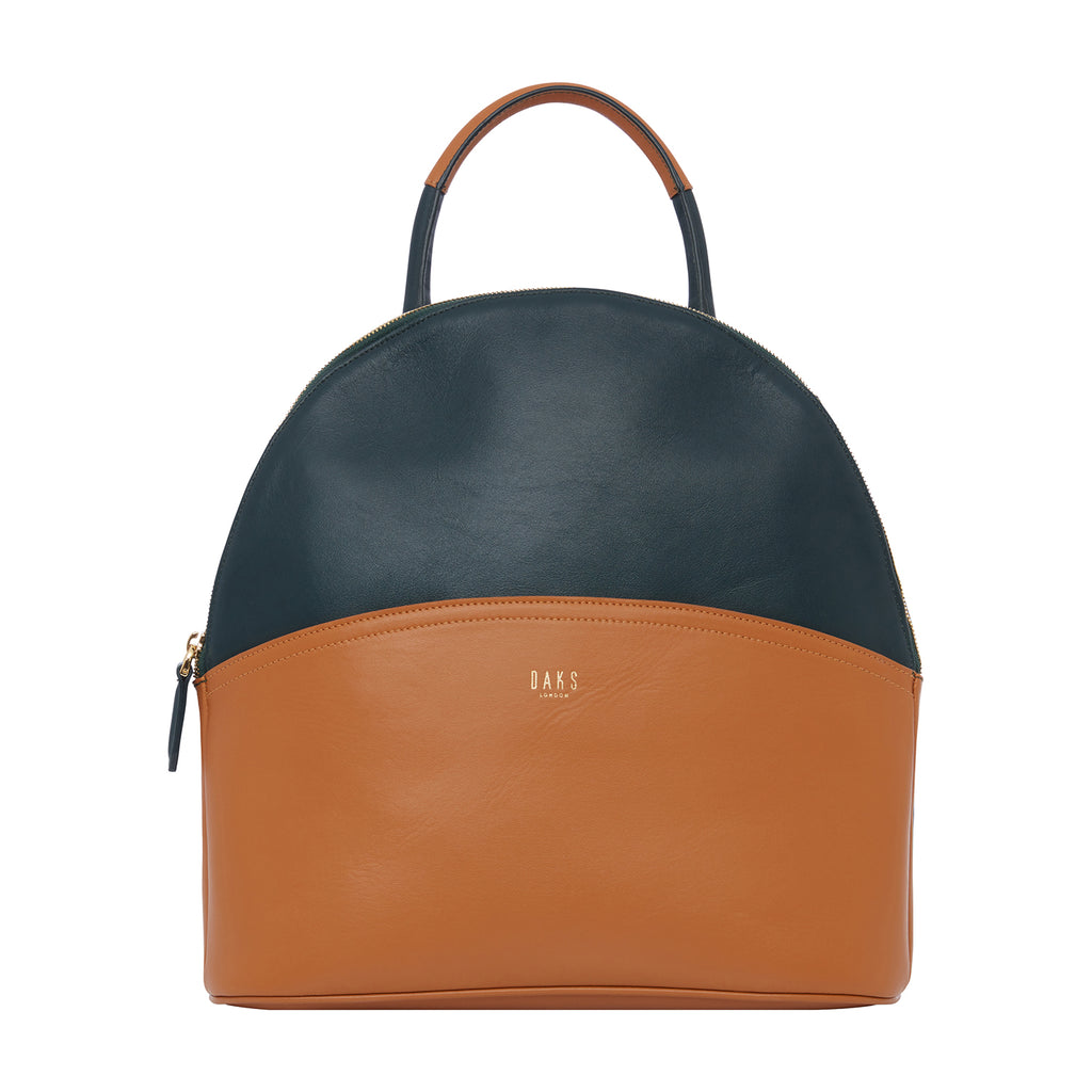 DAKS LONDON BACKPACK Genuine Vintage DAKS London Tan Leather Messenger Bag Laptop  main image 3