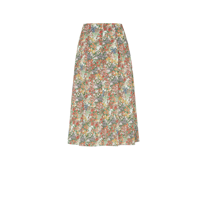 SPRING FLORAL SKIRT