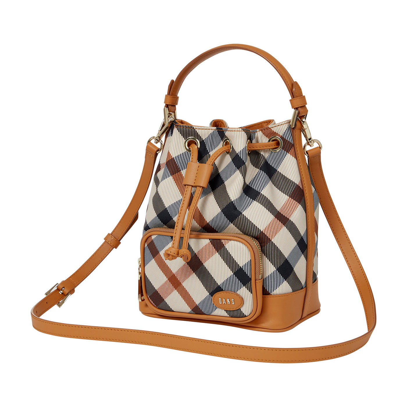 ★DAKS★Check Mini Bucket BAG★ HOUSE CHECK BUCKET BAG – DAKS
